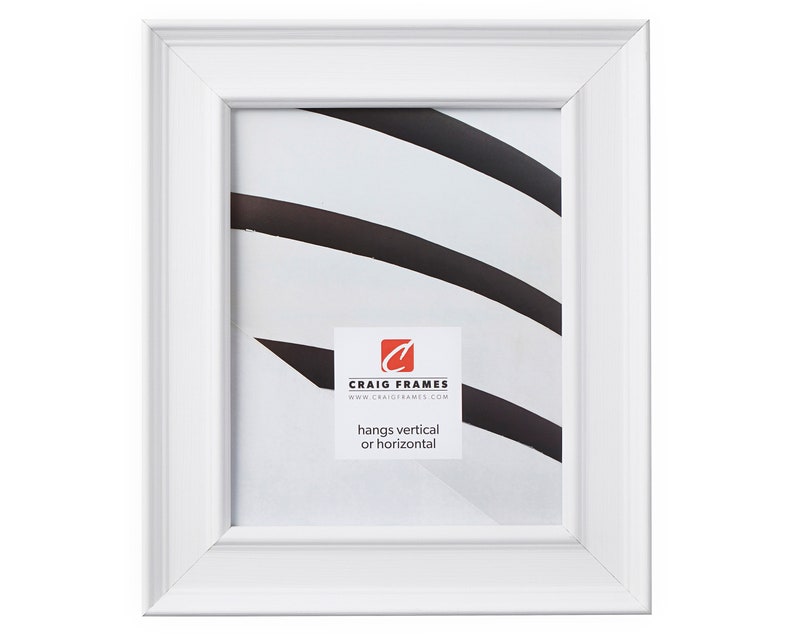 Revival 2 Wide Craig Frames 8.5x11 Inch White Oak Picture Frame 766589548511