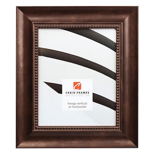 Impression, Antique Bronze Ornate Picture Frame, 2.125" Wide, 35 Common Sizes (9671) Craig Frames