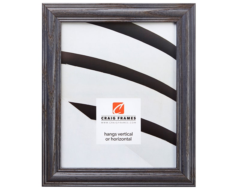 Wiltshire 440 Riverstone 1.265 Wide Craig Frames 16x24 Inch Blue Gray Solid Wood Picture Frame 440BL1624