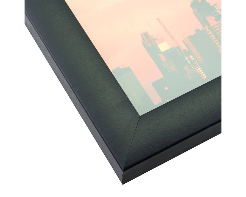 1WB3BK2430 24x30 Inch Modern Black Picture Frame Craig Frames Contemporary 1 Wide