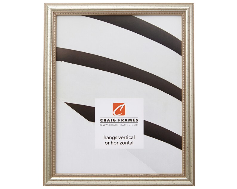 Craig Frames 18x24 Inch Distressed Silver Picture Frame Stratton 75 Wide 814051001824