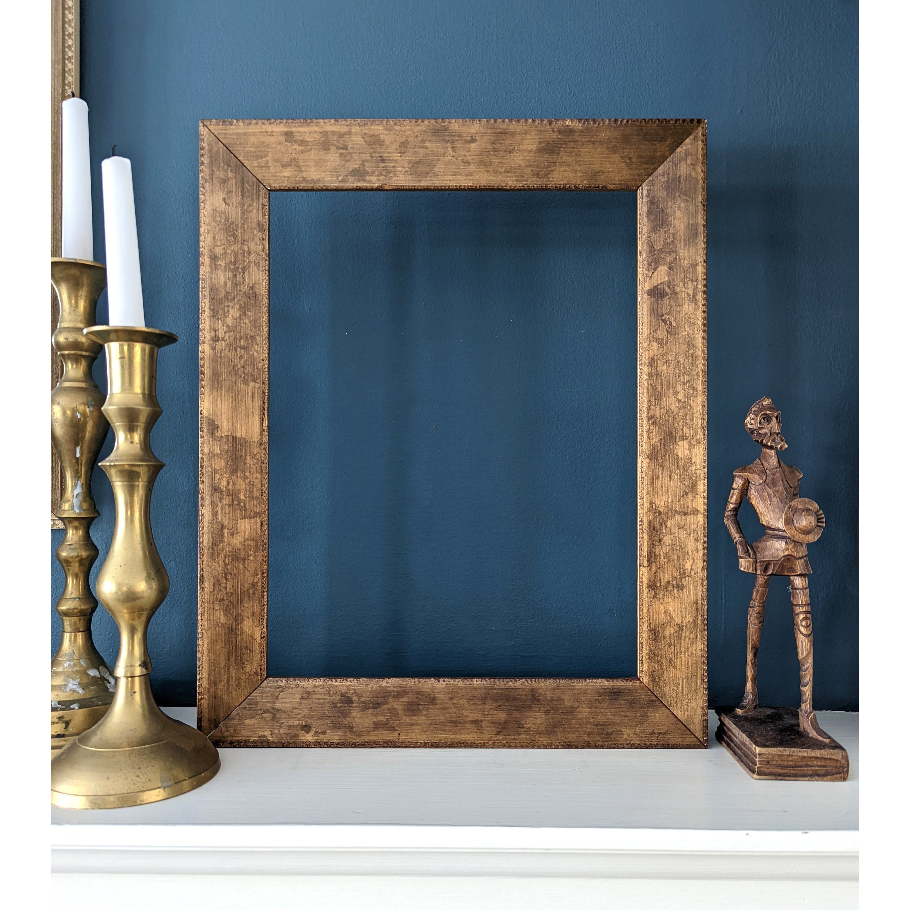 Patina 175 Distressed Copper Picture Frame 1.625 Wide 35 Common