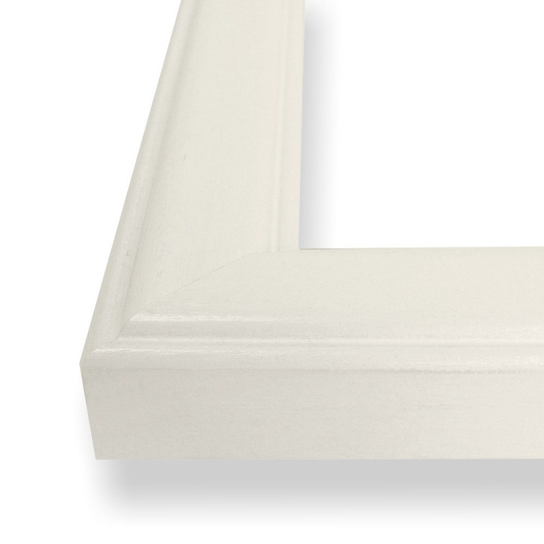 1 Wide Wiltshire 434 8x9 Inch White Picture Frame 434WH0809 Craig Frames