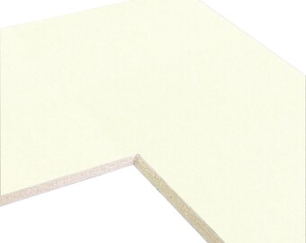 Craig Frames B504 Pre-cut Mat Board, Various Sizes, Buff White