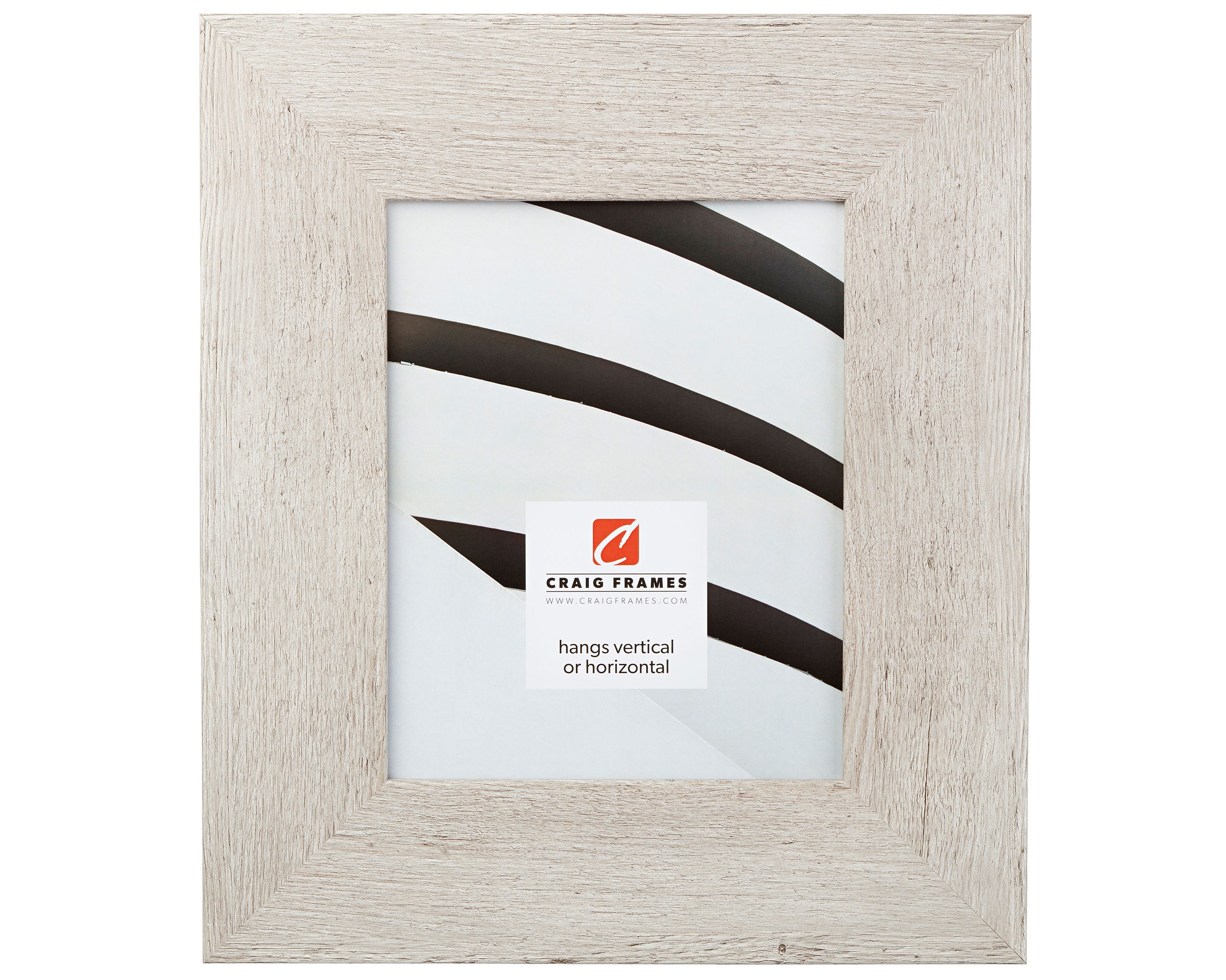 Craig Frames 20x24 Inch White Faux Barnwood Picture Frame Etsy