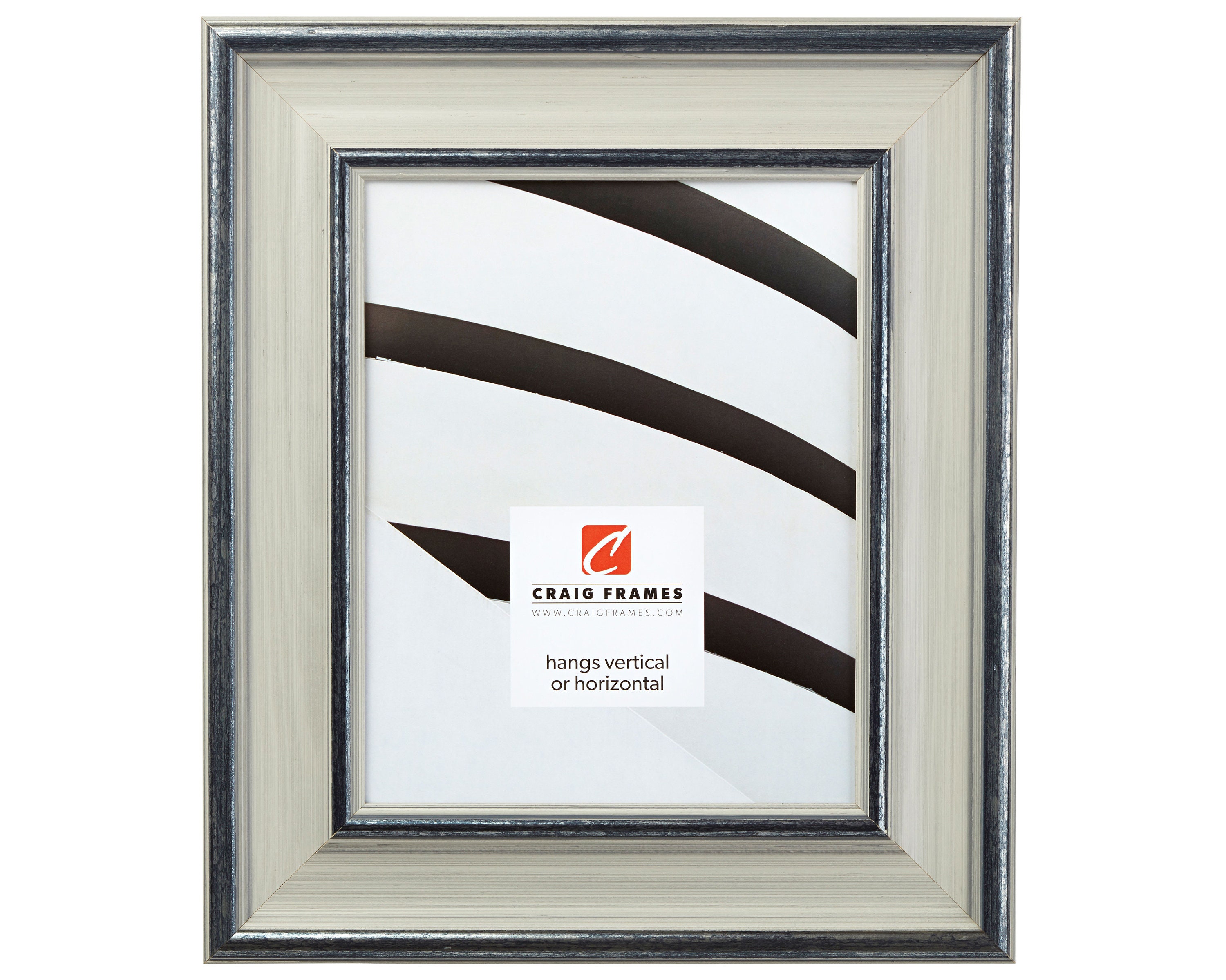 Craig Frames 8.5x11 Inch Light Gray Picture Frame Colonial Etsy