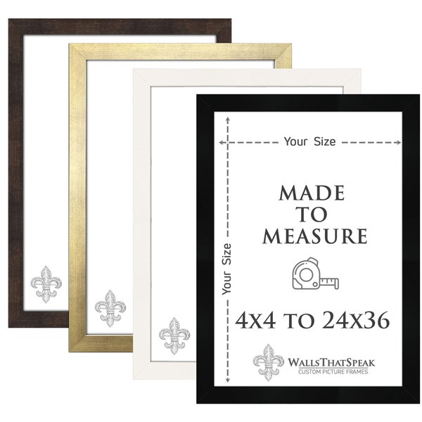 Made To Measure Frames, Custom Frame Size, Picture Frame, Photo Frame, Wood