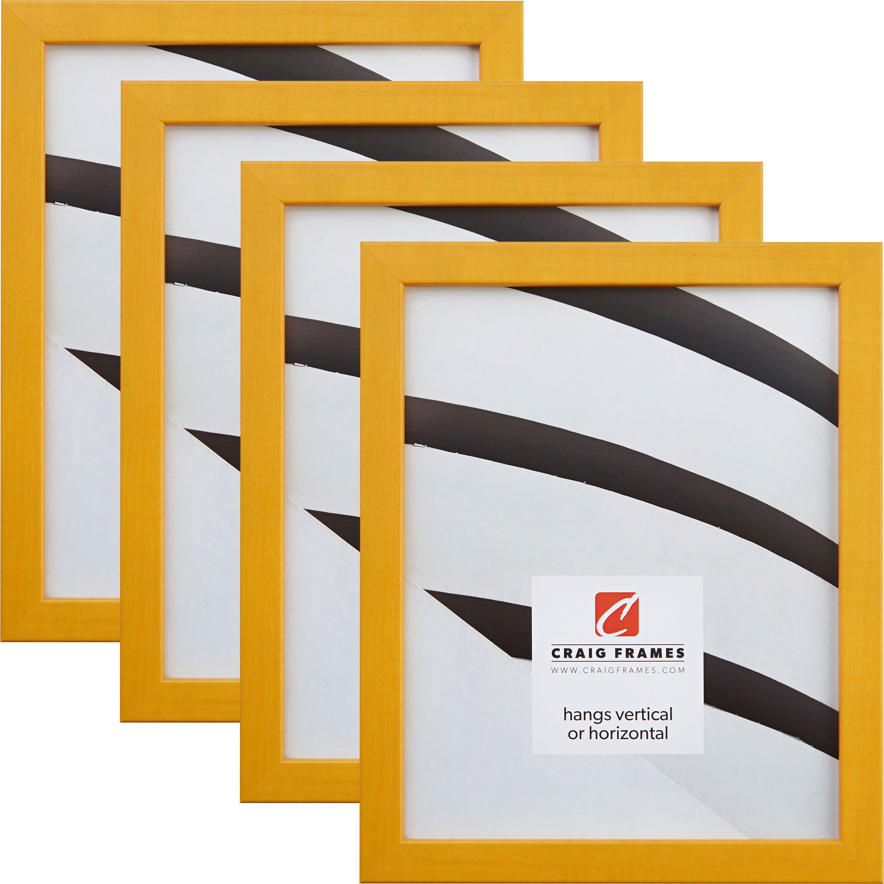 Colori 75 Modern Yellow Picture Frame .75 Wide 22 Etsy