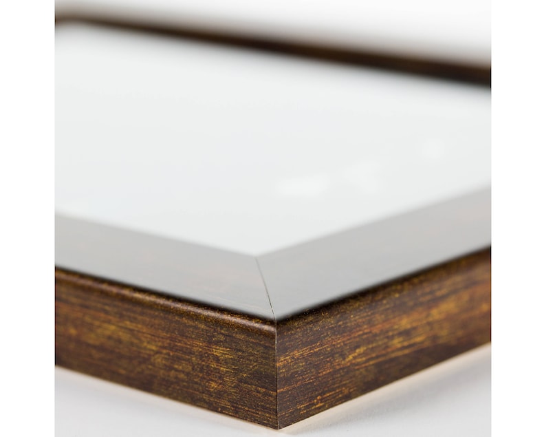 263041216 12x16 Inch Modern Aged Copper Picture Frame Craig Frames Bauhaus 1.25 Wide