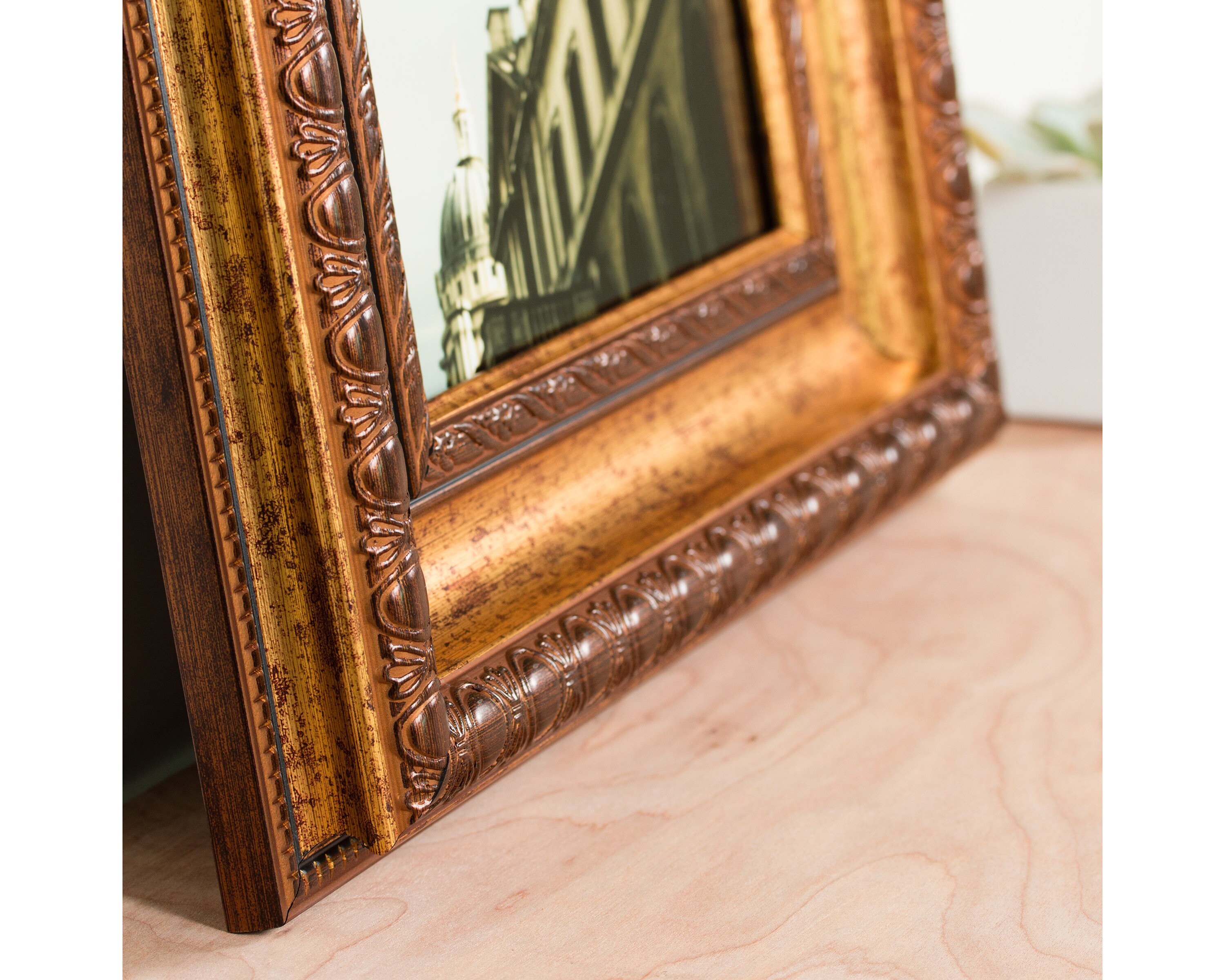 Craig Frames 18x24 Inch Aged Gold Picture Frame Arcadia Etsy