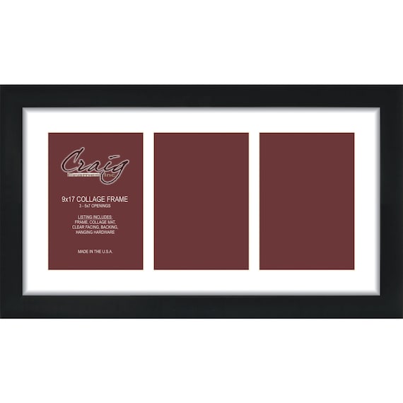 Craig Frames Contemporary 9x17 Picture Frame In Rustic Copper - Includes Glass