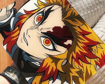 rengoku-glasschildering