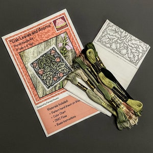 Kit de aguja perforadora &quot;Hojas de roble y bellotas&quot;
