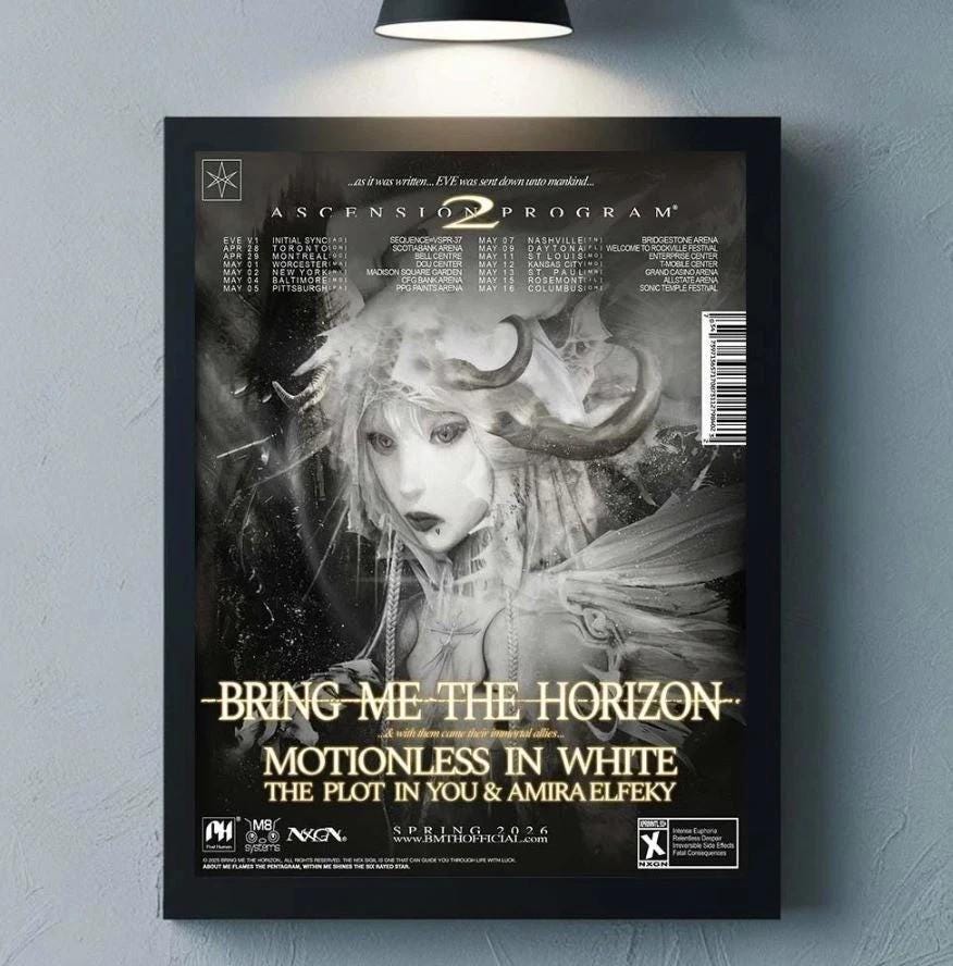 Bring me the horizon poster - Etsy 日本