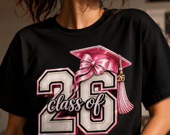 Senior 2026 PNG, Class of 2026 Shirt Design, Senior 2026 Shirt PNG, Graduation Stole Graphic, Graduation Dress, Preschool Graduation