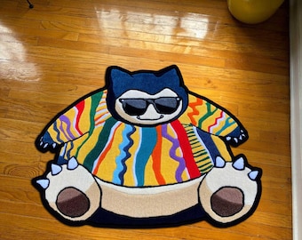 snorlax rug,custom rug