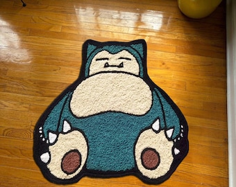 snorlax rug,custom rug