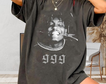 Juice WRLD 999 Graphic T-Shirt – Vintage Comfort Colors Rap Tee