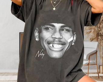 Nelly Big Face T-Shirt, Vintage Rap Graphic Tee, Y2K Hip Hop Shirt, Comfort Colors 1717 Oversized Unisex Tee