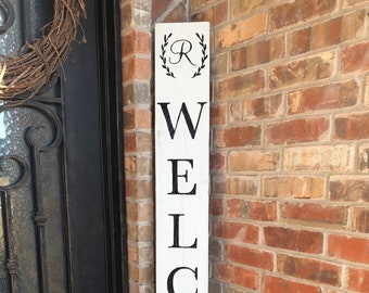 Personalized Porch Sign Welcome Sign Mothers Day Gift For Her Porch Welcome Sign Personalized Gift Farmhouse Porch Sign
