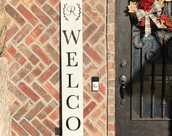 Front Door Welcome Sign Large Welcome Sign Gift For Her Personalized Custom Christmas Gifts Gift For Mom Christmas Gift For Her