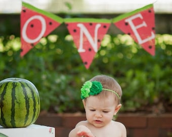 One In A Melon Decorations Watermelon 1st Birthday Summer Birthday Party Decor 1st Birthday Girl Decoration Melon Party