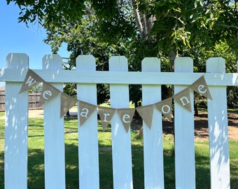 We Are One Twins First Birthday Decor Triplets Birthday