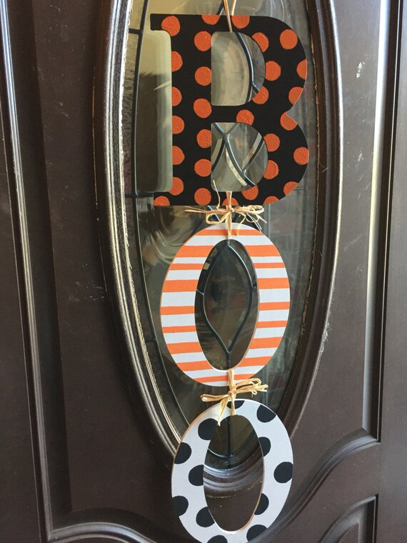 BOO Halloween Door Hanger