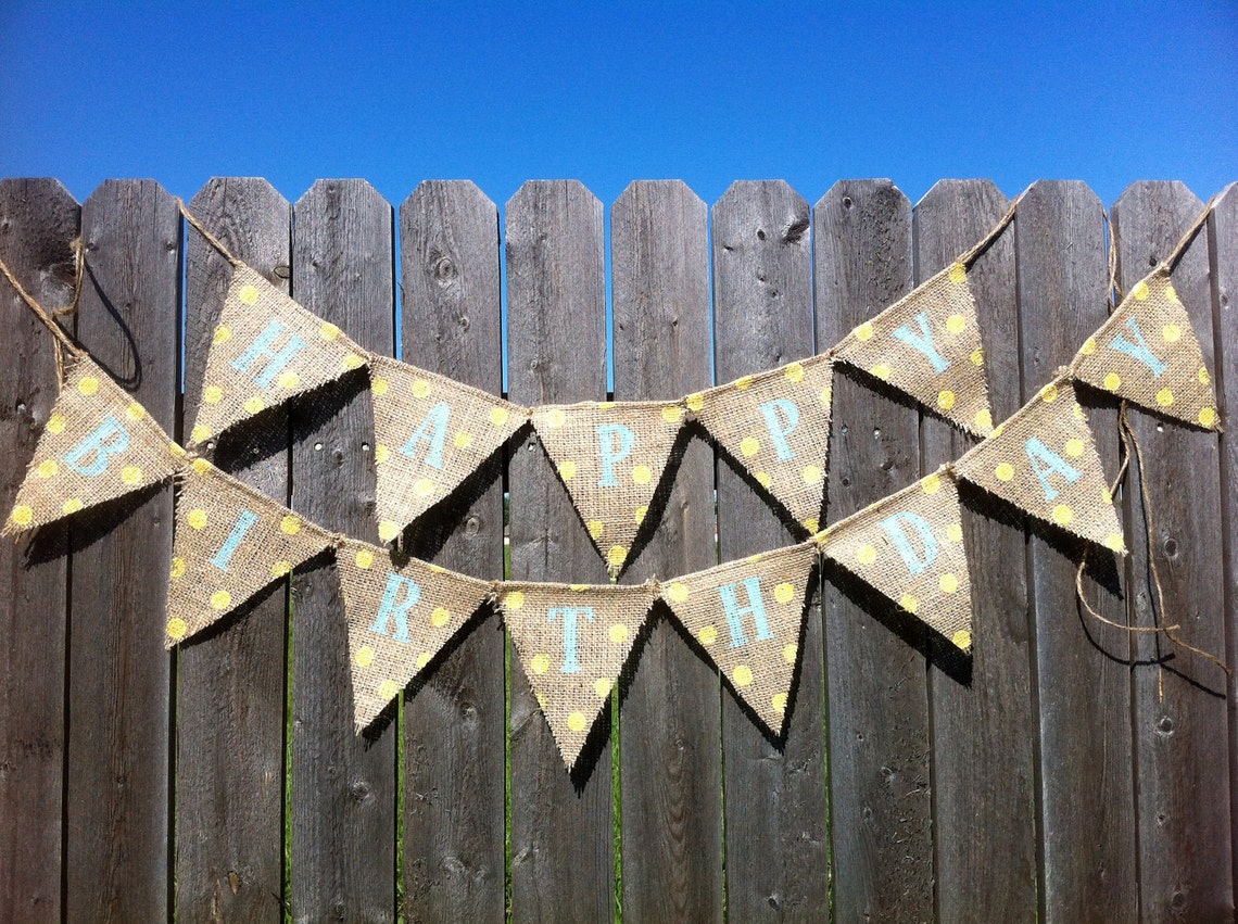 Boy Birthday Banner Happy Birthday Banner Happy Birthday - Etsy