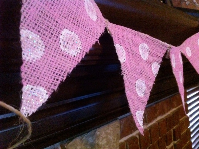Polka Dot Decor Polka Dot Banner Polka Dot Room Decor Polka Etsy