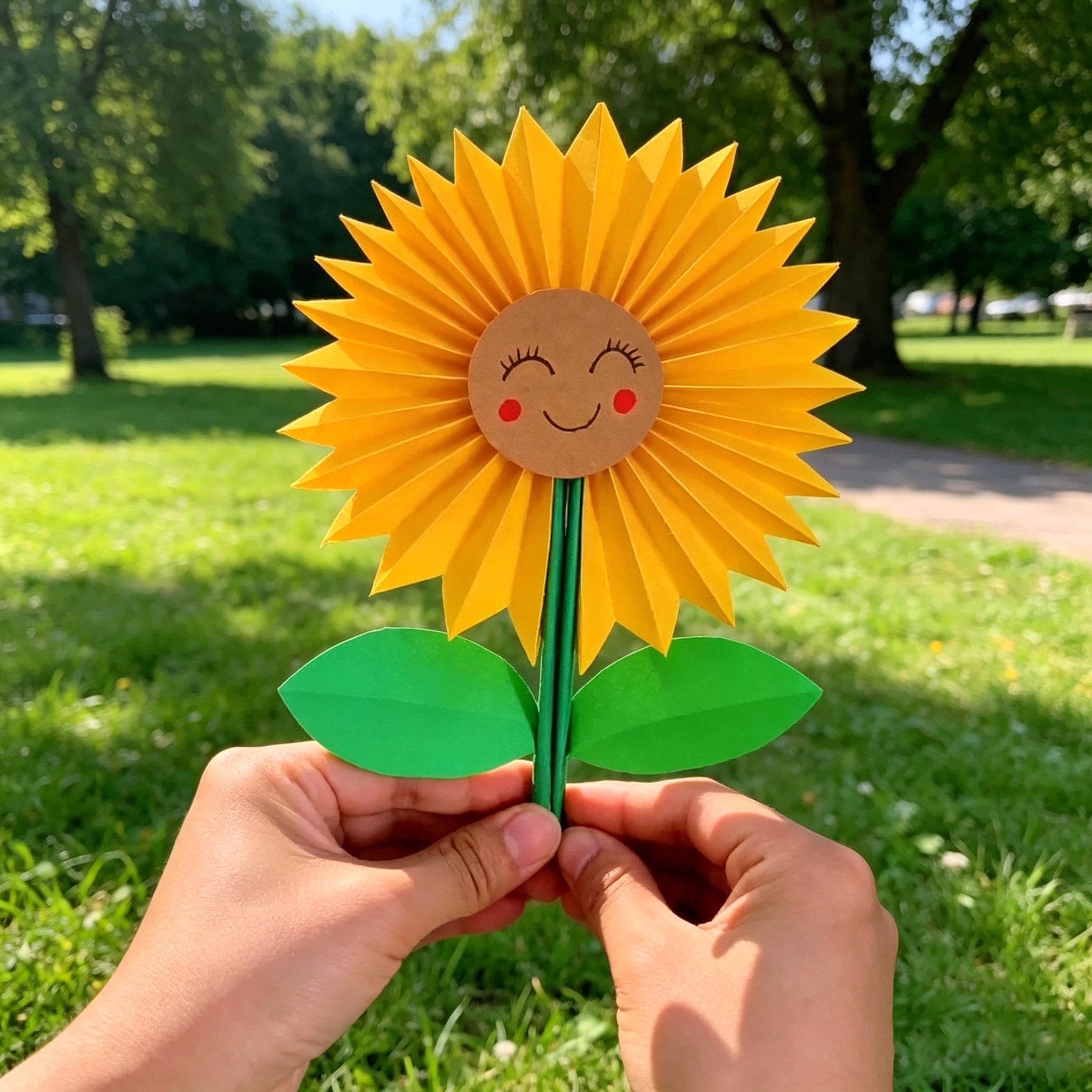 41 Creative Sunflower Crafts for Kids 13 Easy Paper Sunflower Craft for Kids Printable Tutorial & Breakdown…