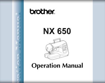 Brother NX-650 _Bruksanvisning _Digital nedladdning _PDF-format