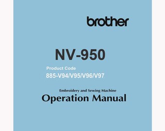Brother NV-950 _Bruksanvisning _Digital nedladdning _PDF-format