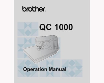Brother QC 1000 _Bruksanvisning _Digital nedladdning i PDF-format