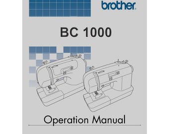 Brother BC 1000 bruksanvisning _Digital nedladdning _PDF-format
