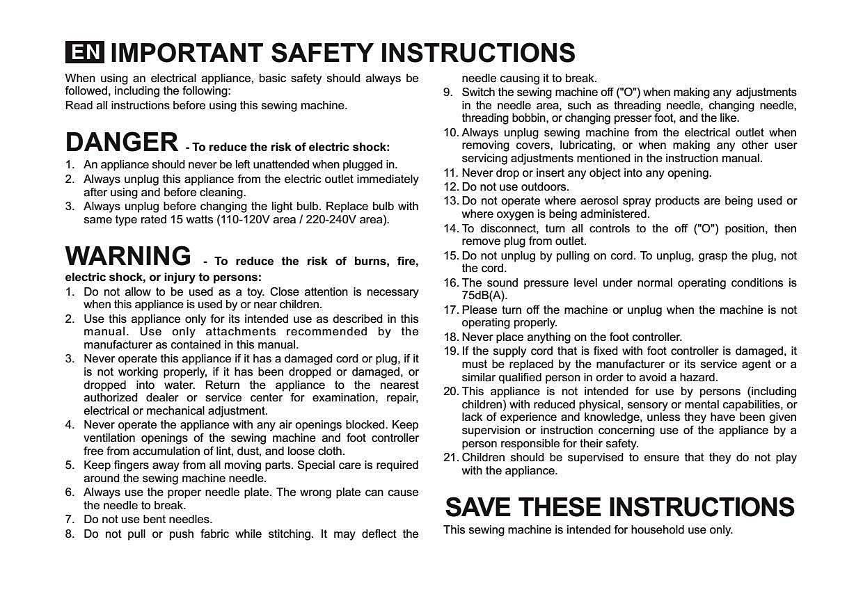Singer 5523 _instruction Manual _digital Download _PDF Format - Etsy