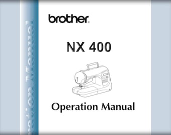 Brother NX-400 _Bruksanvisning _Digital nedladdning _PDF-format