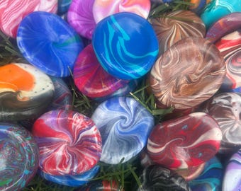 Clay worry stones/fidget stones
