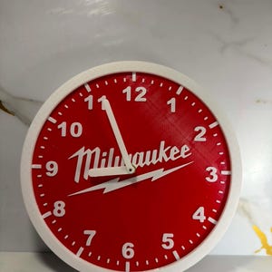 Milwaukee inspired clock