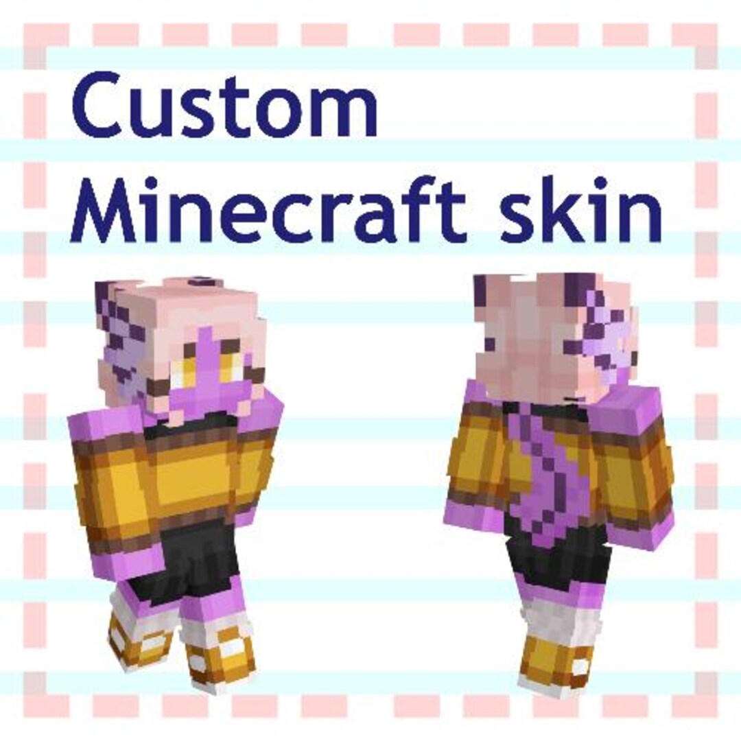 Custom Minecraft Skin Commission - Etsy