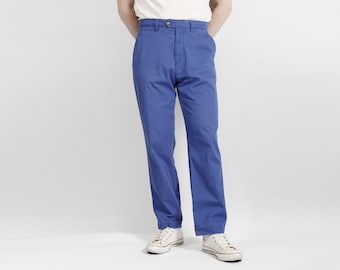 Nautica 33x29 Men's Cotton Beacon Pant Chinos Trousers Blue