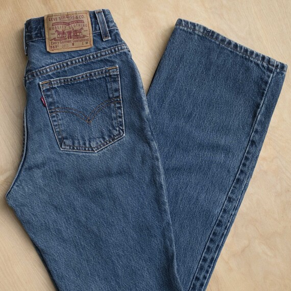 Vtg Levi's 517 90's Slim Bootcut Women's 6 7 - Etsy New Zealand