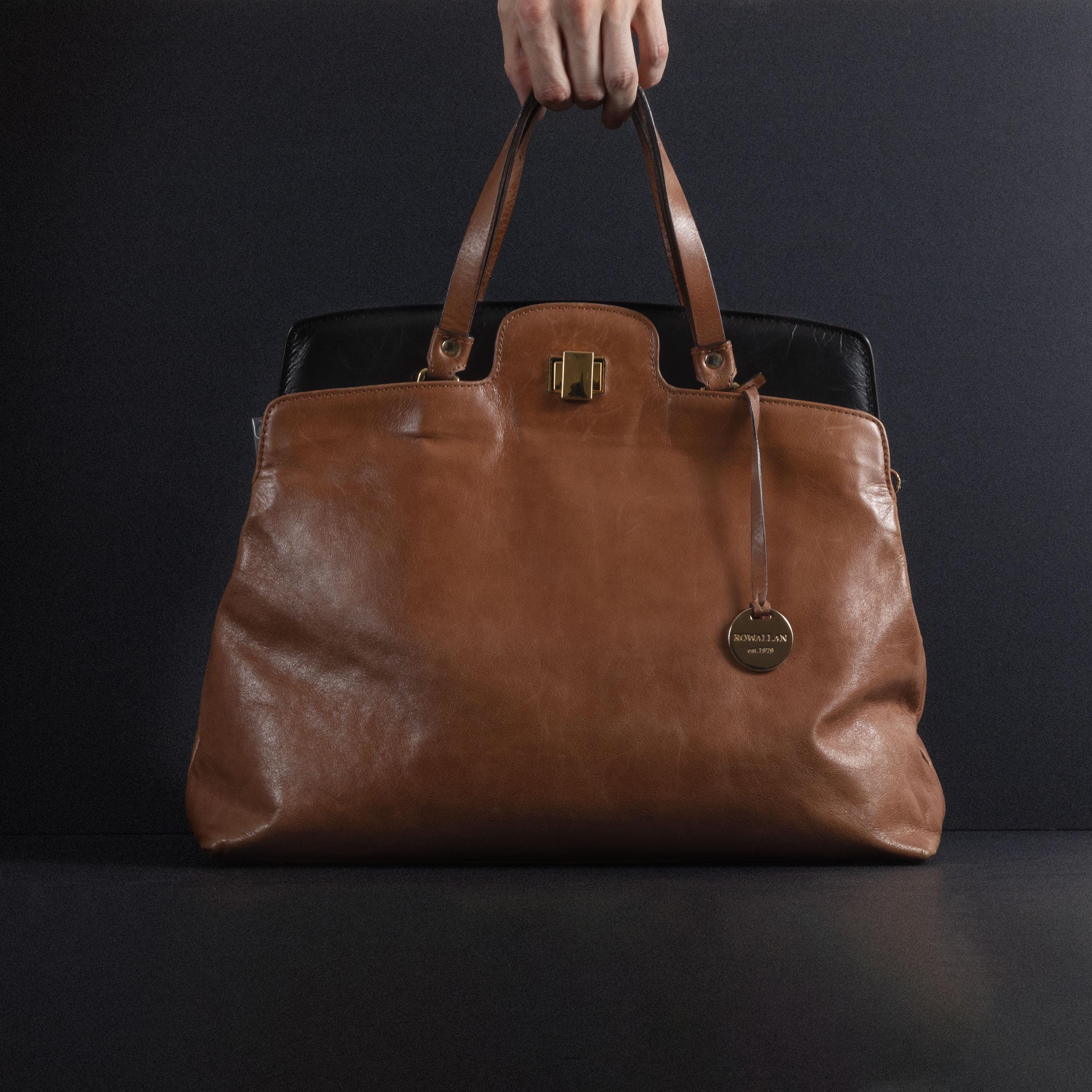 Rowallan leather bag - Etsy 日本