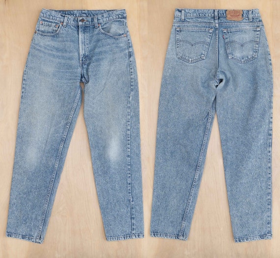 tapered dad jeans