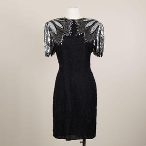 vintage scala beaded dress ED-055