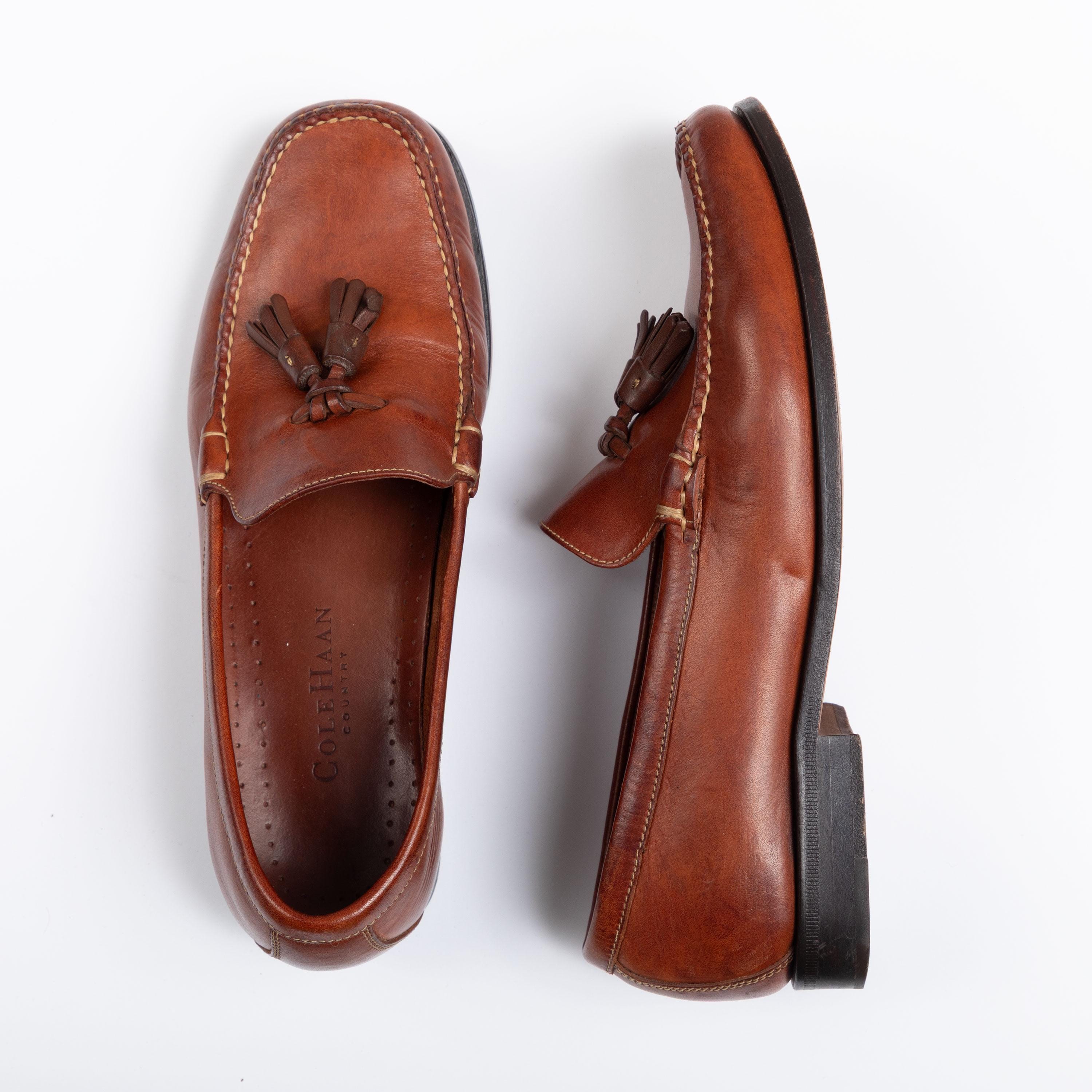 90s Tassel Loafers - Etsy