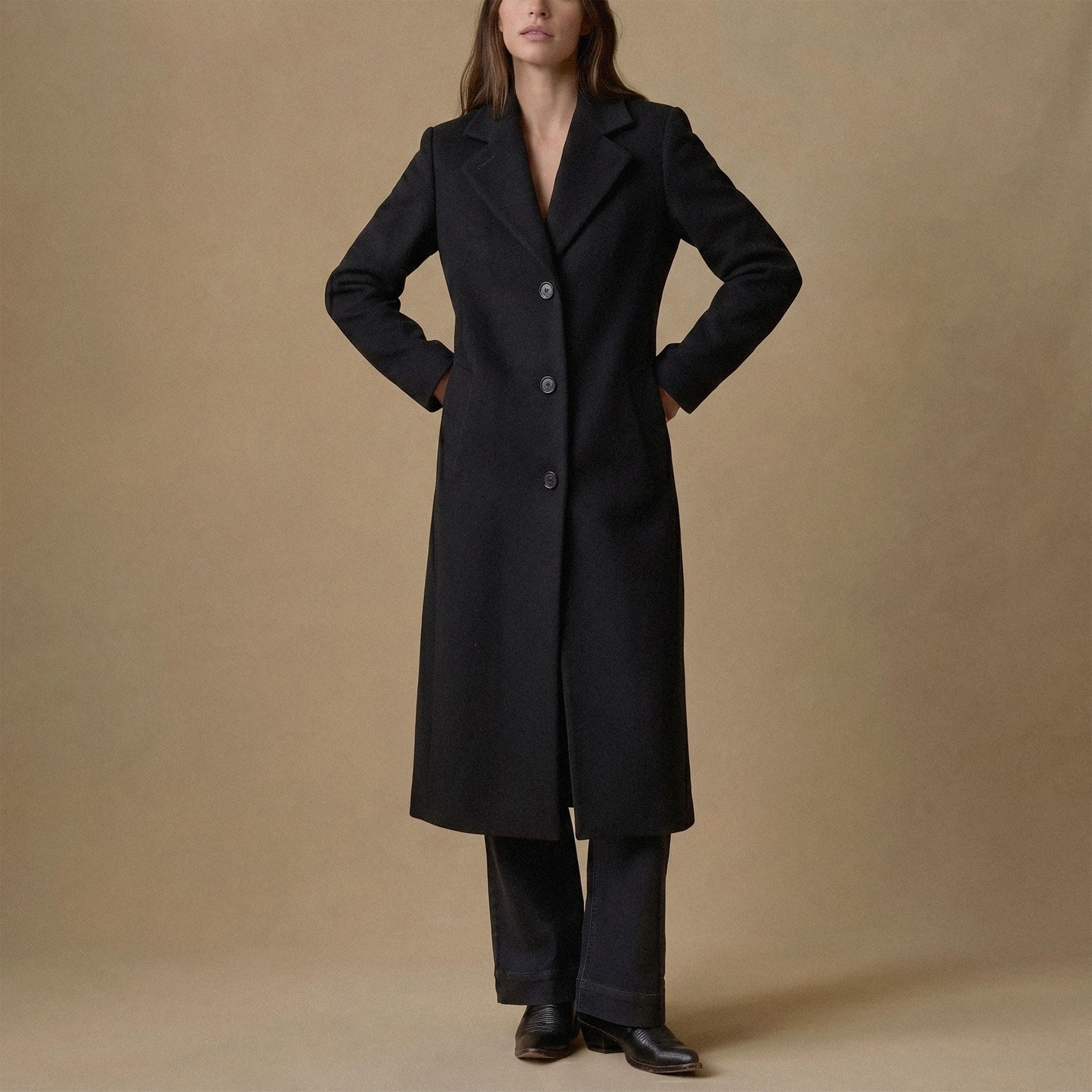 3 4 Length Wool Coat - Etsy