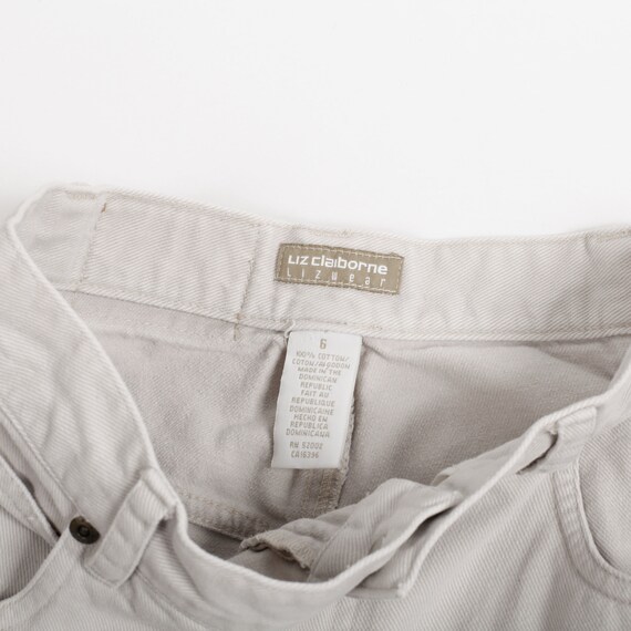 Vintage Liz Claiborne High Waisted Mom Jeans Ligh… - image 8