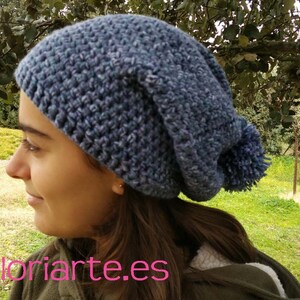 Gloriarte Slouchy beany crochet