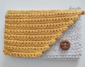 Clutch or case Tablet Gloriarte Crochet